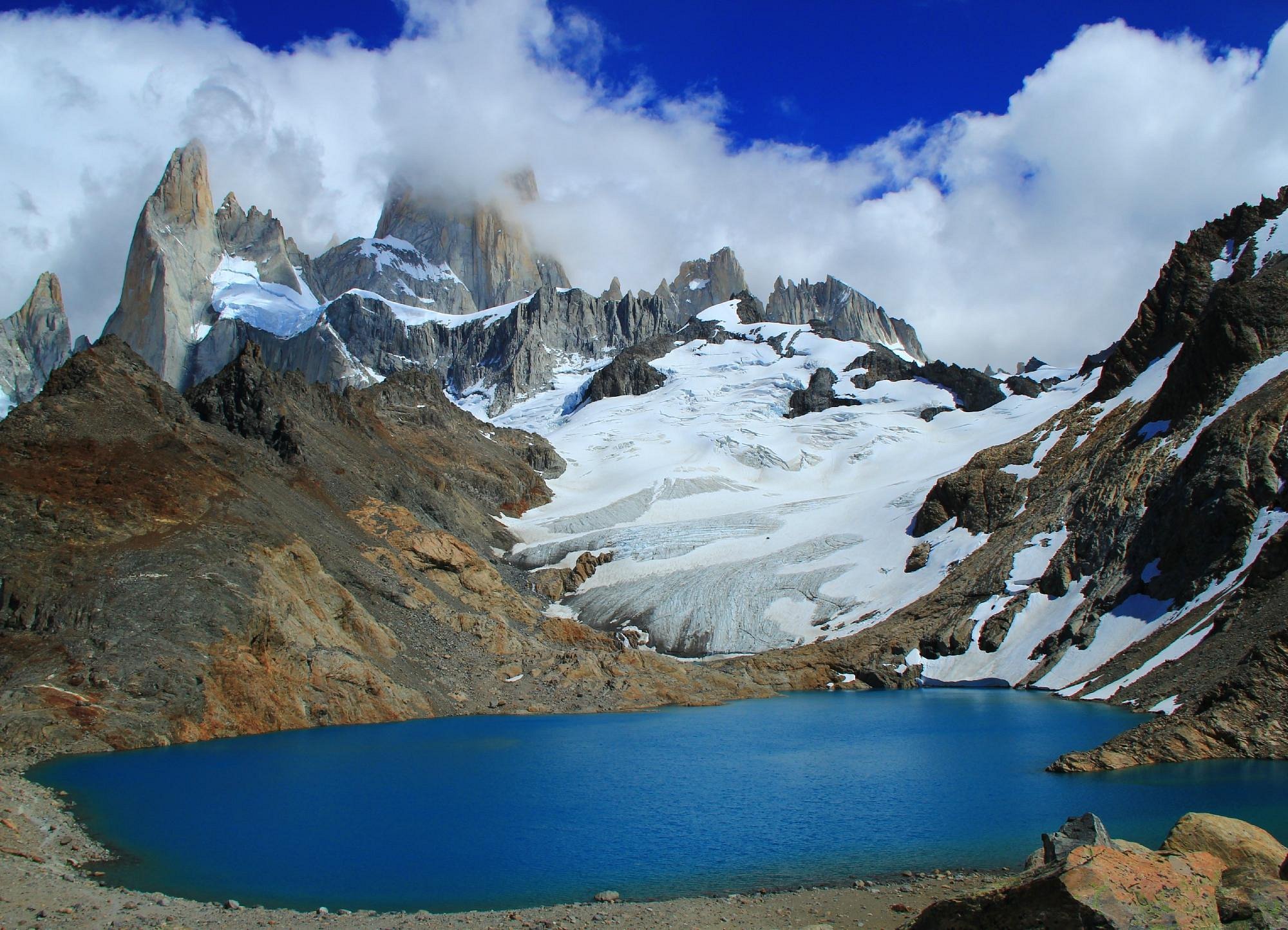 Mount Fitz Roy and Laguna de los Tres